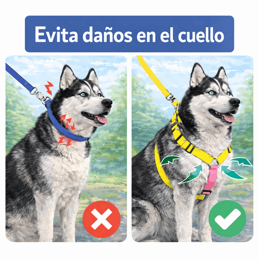 Arnés en H para perros - Beneficios
