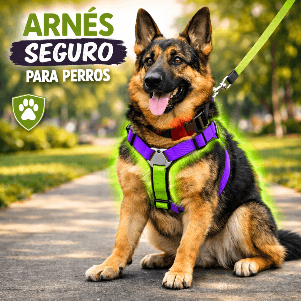 Arnés seguro para perros