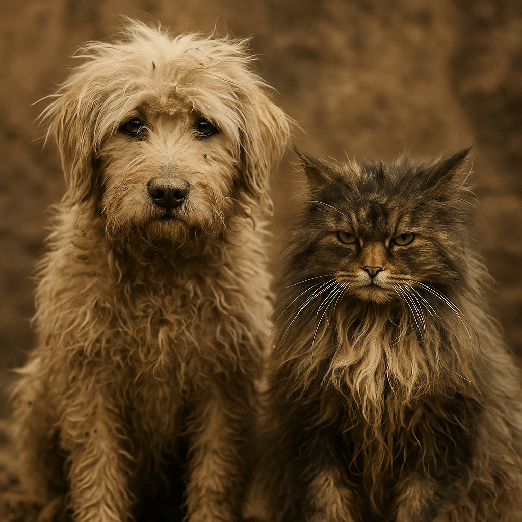 Cómo detectar si el pelo de tu mascota está dañado o sucio