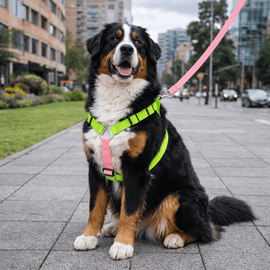 Pechera Antijalones en H para perros – Rastreo y comodidad